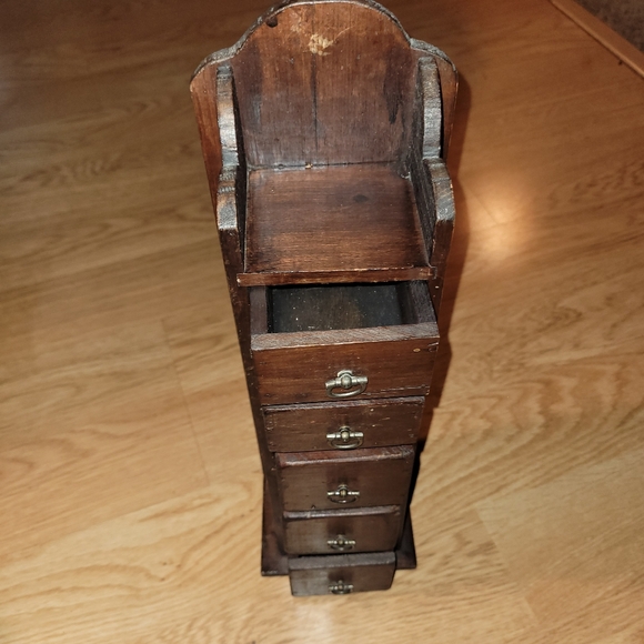 Vinage Wooden Apothecary - Picture 8 of 8